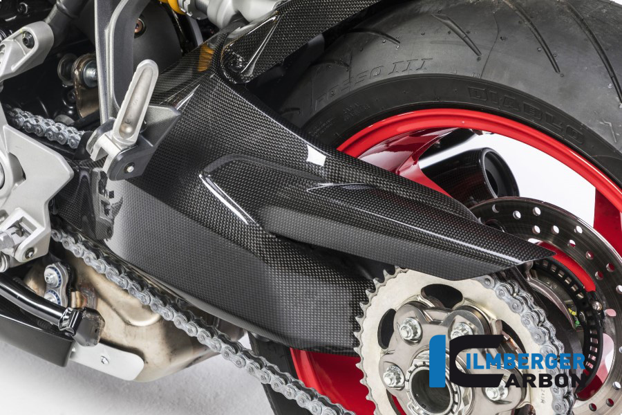 Ilmberger Carbon Swingarm Protector, Gloss, Carbon