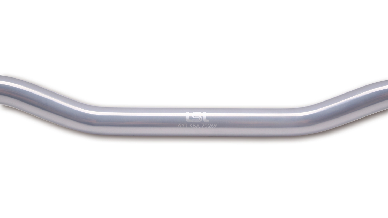 LSL Aluminium handlebar Sixties AY1, 7/8 inch, silver