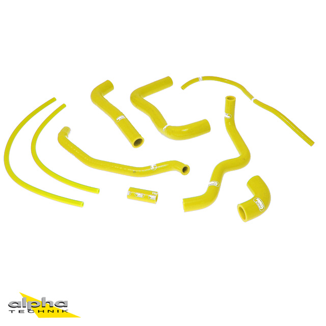 SAMCO SPORT Silicone Hose Kit yellow for Aprilia RSV1000R Tuono 1000R Factory Model Year 2004-2010