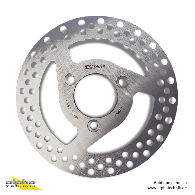 BRAKING brake disc for Oversize Kit OKI 38 da=19