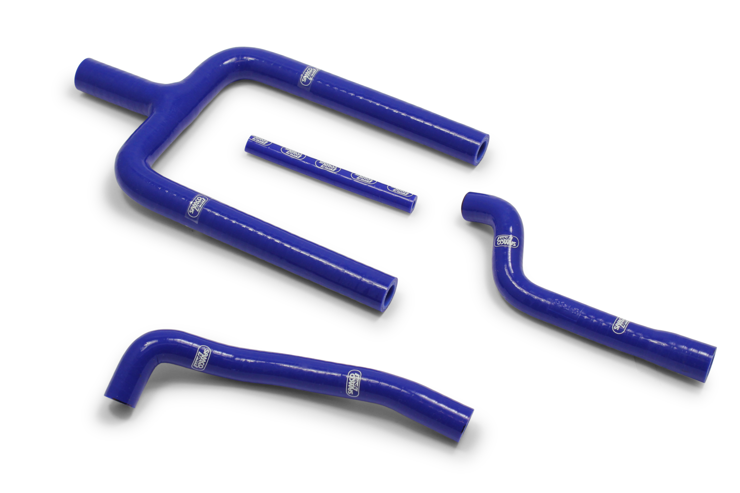 SAMCO SPORT Silicone Hose Kit thermostat Bypass Blue for Gas Gas EC250 XC250 EC300 XC300 all 2-Stroke Model Year 2018-2020