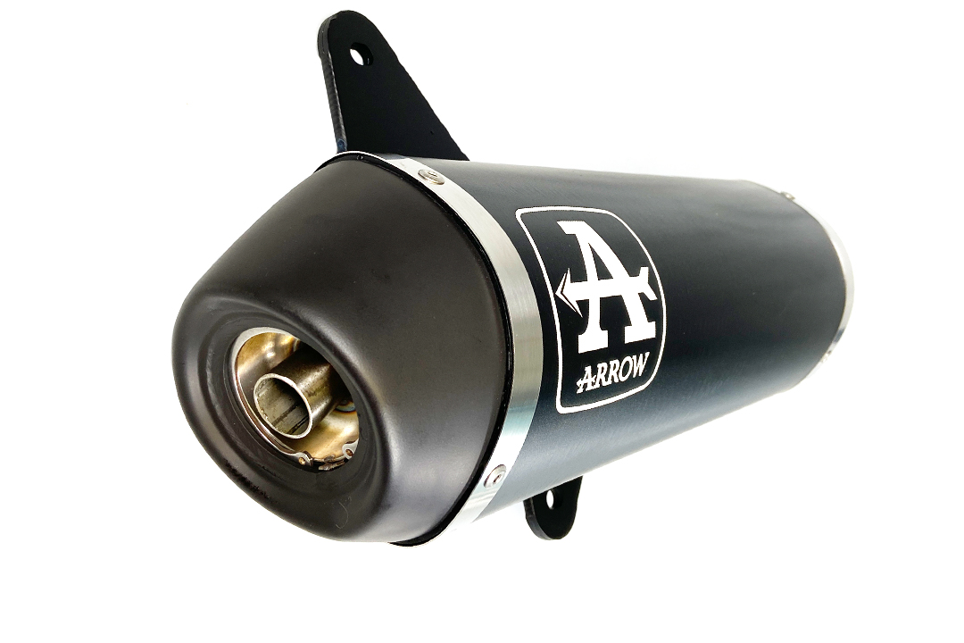 ARROW DARK URBAN Exhaust for Piaggio Vespa GTS125i / GTS300i 2008-2016