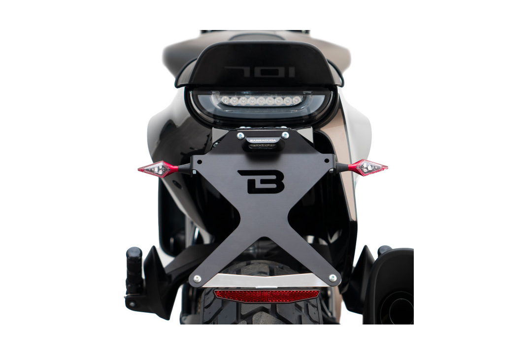 Barracuda Number Plate Holder reflector