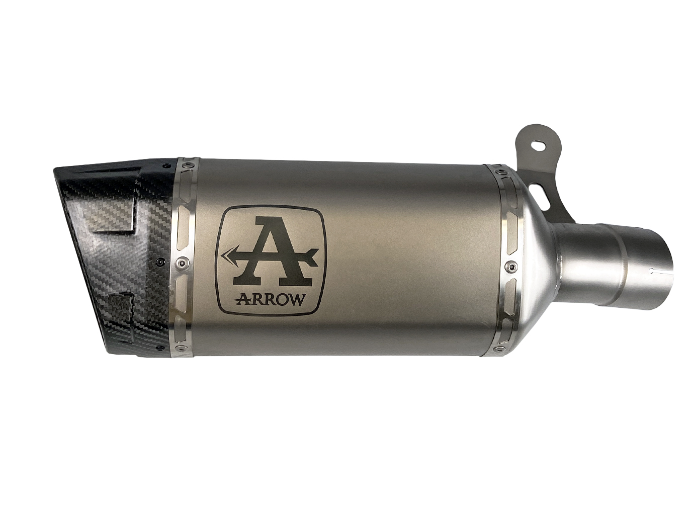 ARROW PISTA Titanium Slip-On for BMW S1000RR from 2019- / S1000R from 2021- / M1000RR from 2020- / M1000R from 2023-