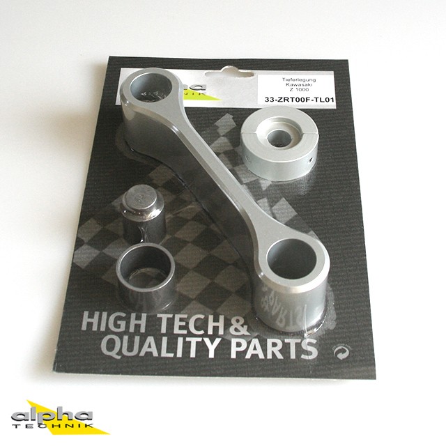 alpha Technik lowering kit 35mm for Kawasaki Z1000; Type ZRT00F; Model year 2014-