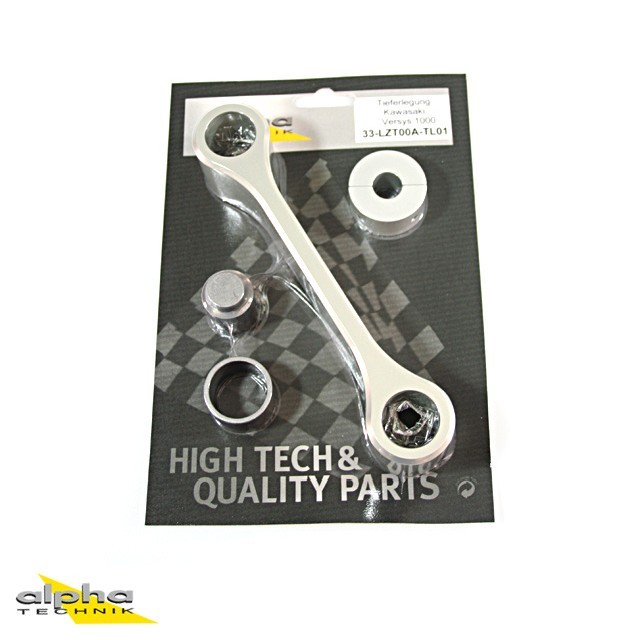 alpha Technik Lowering Kit 35mm Kawasaki Versys1000; Type LZT00A; Model year 2011-