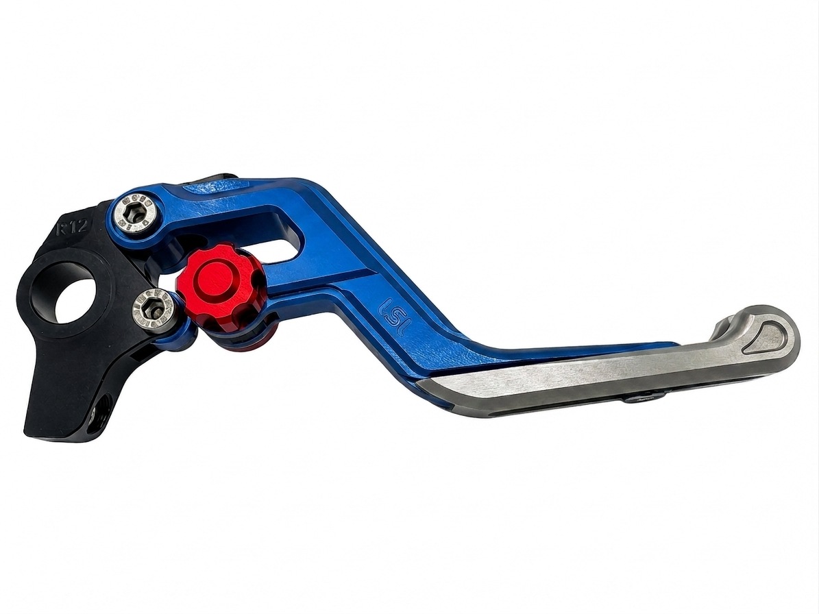 LSL ERGONIA Brake Lever R34R Blue/Red/Silver