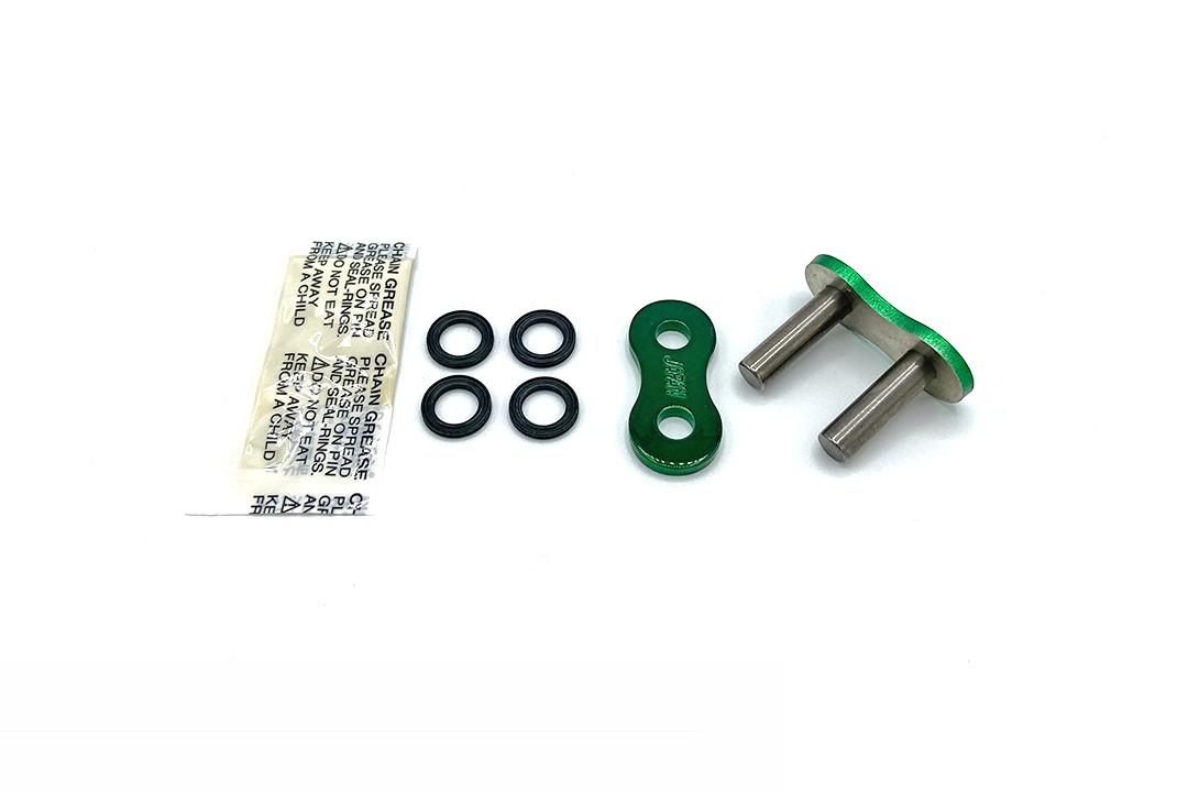Enuma EK Chain Rivet Master Link EK 525 MVXZ-2 Metallic Green