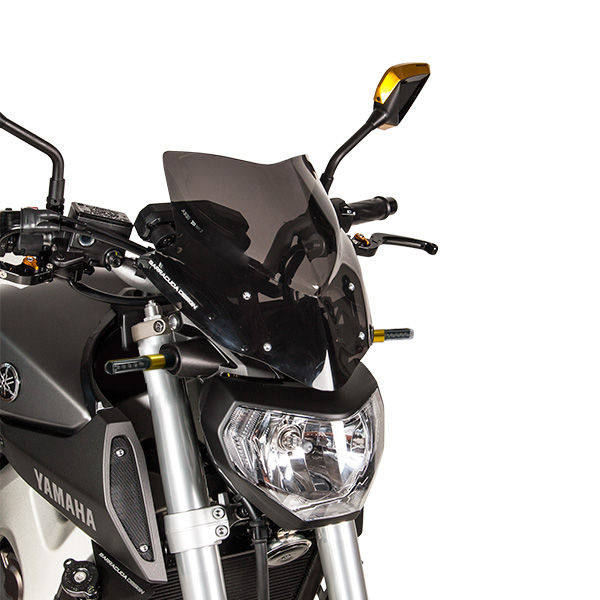 Barracuda Aerosport Plexiglas Windscreen for Yamaha MT-09 2014 - 2016