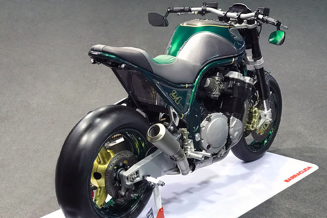 Barracuda flasher light, turn signal S-LED B-LUX black