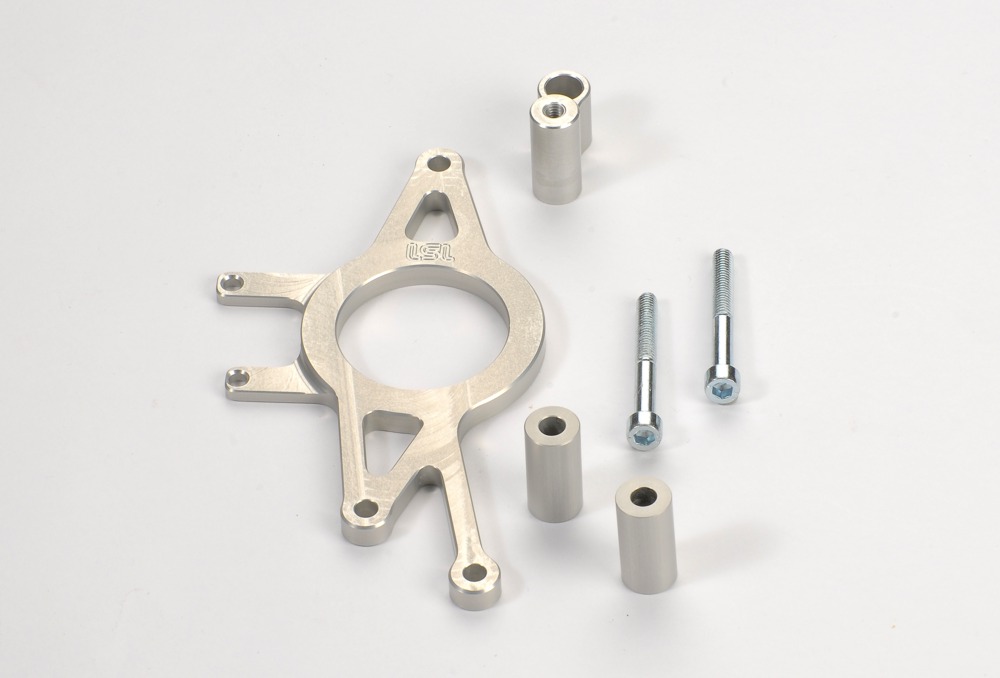 LSL Sprocket Cover Kit 675 Street Triple, silver
