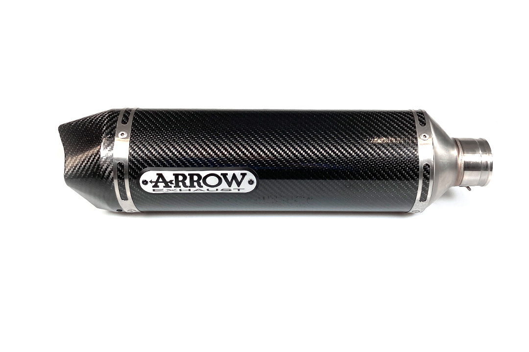 ARROW RACE TECH exhaust for Kawasaki Z650, Ninja 650 and Versys 650, carbon