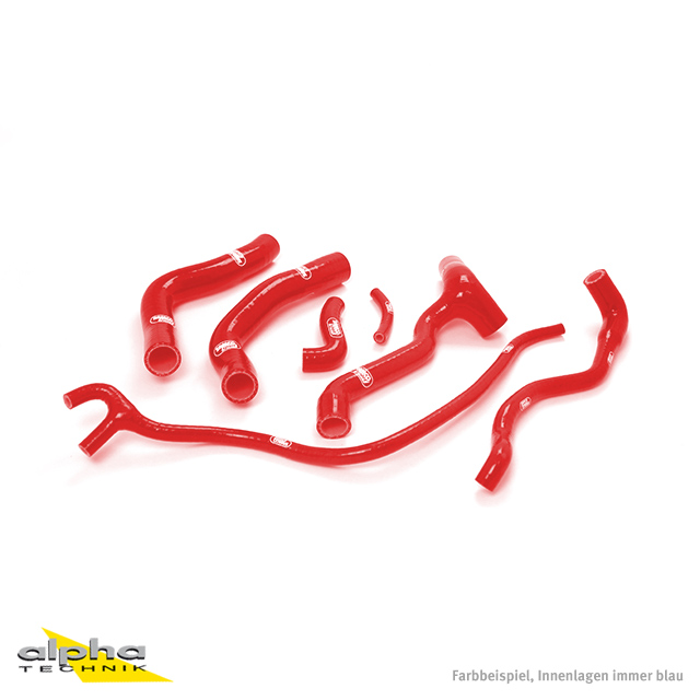 SAMCO SPORT silicone hose kit red for Aprilia SMV750 Dorsoduro model year 2007-2017