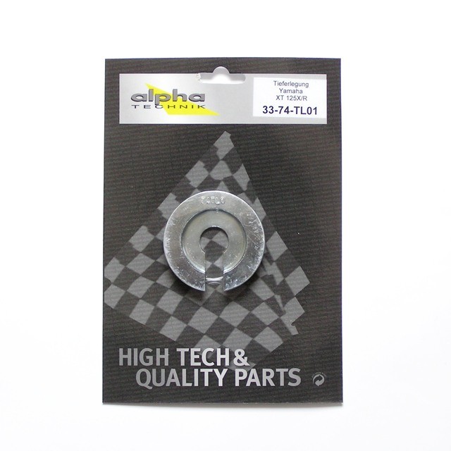 alpha Technik Lowering Kit 25mm Yamaha XT125X,R; Type 74; Model Year 2005-