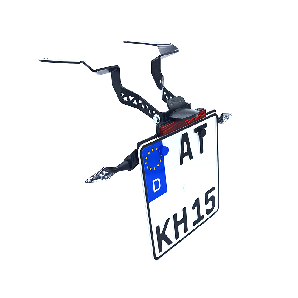 alpha Technik Number Plate Holder for Honda CB1000R; Type SC80; Model Year 2018-