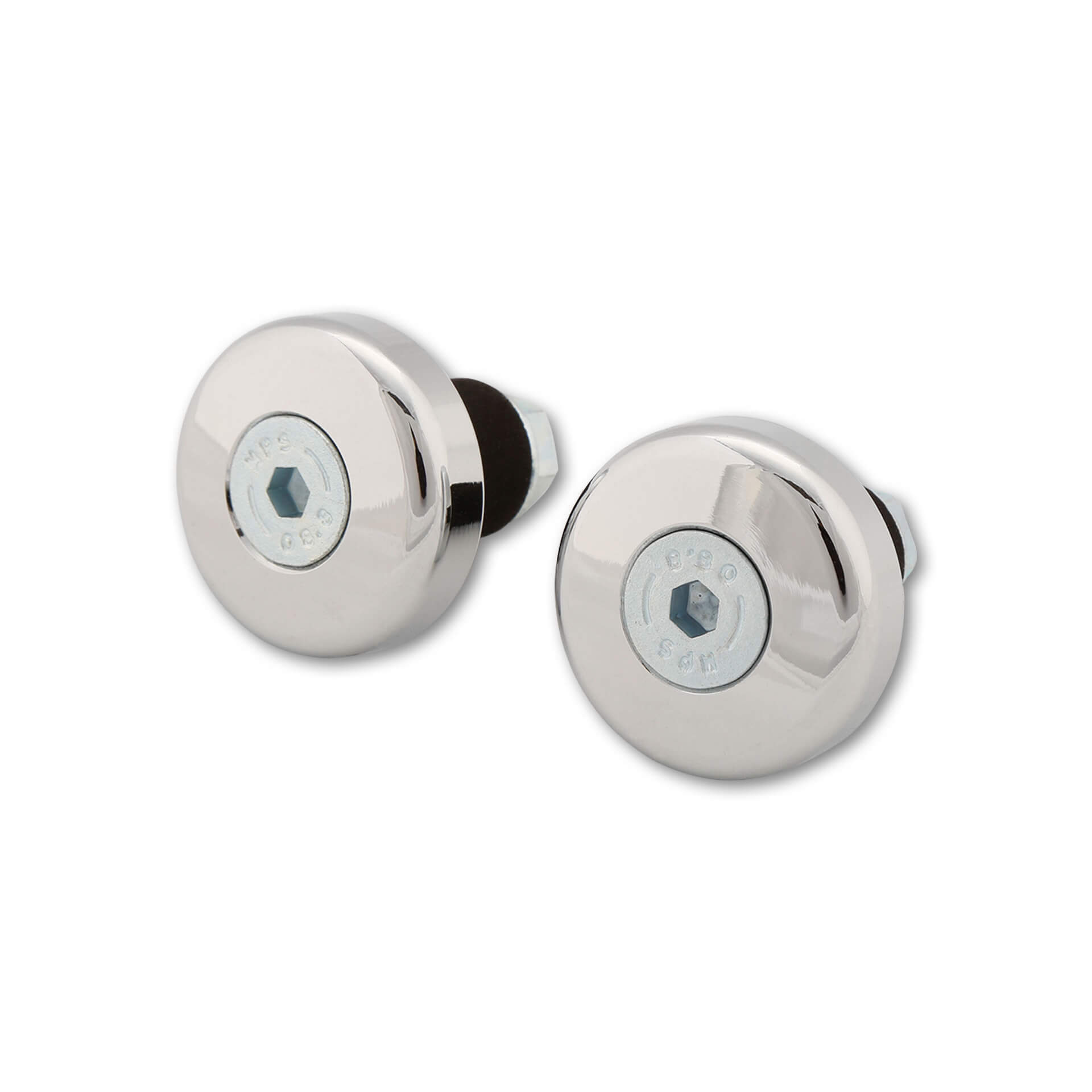 LSL handlebar weights, chrome, for inch-handlebar