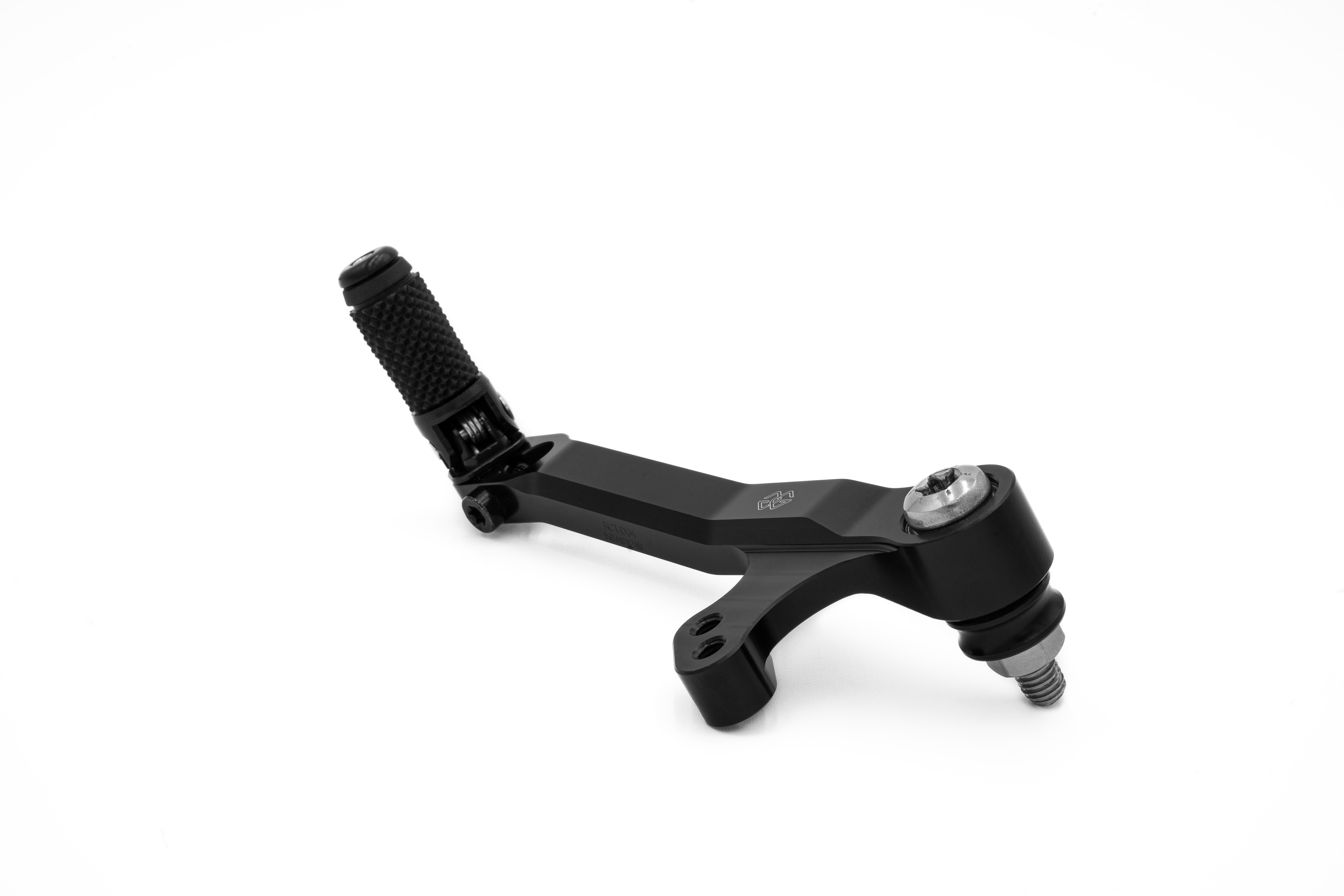 GILLES RCT Gear and Brake Lever Kit D05 in black, for Ducati DesertX 2022-