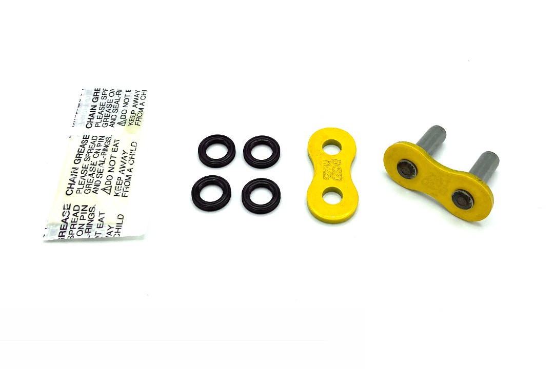 Enuma EK Chain Hollow Rivet Link EK 520 MVXZ2 Yellow