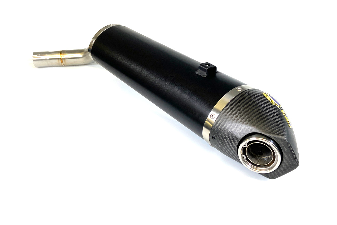 ARROW RACE TECH Exhaust Silencer for Yamaha XT1200Z Super Tenere 2010- in black aluminium