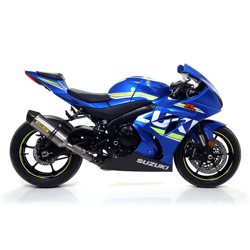 ARROW Full Exhaust System RACE TECH COMPETITION EVO FULL SYSTEM for Suzuki GSX-R1000 2017-, Titanium & Stainless Steel