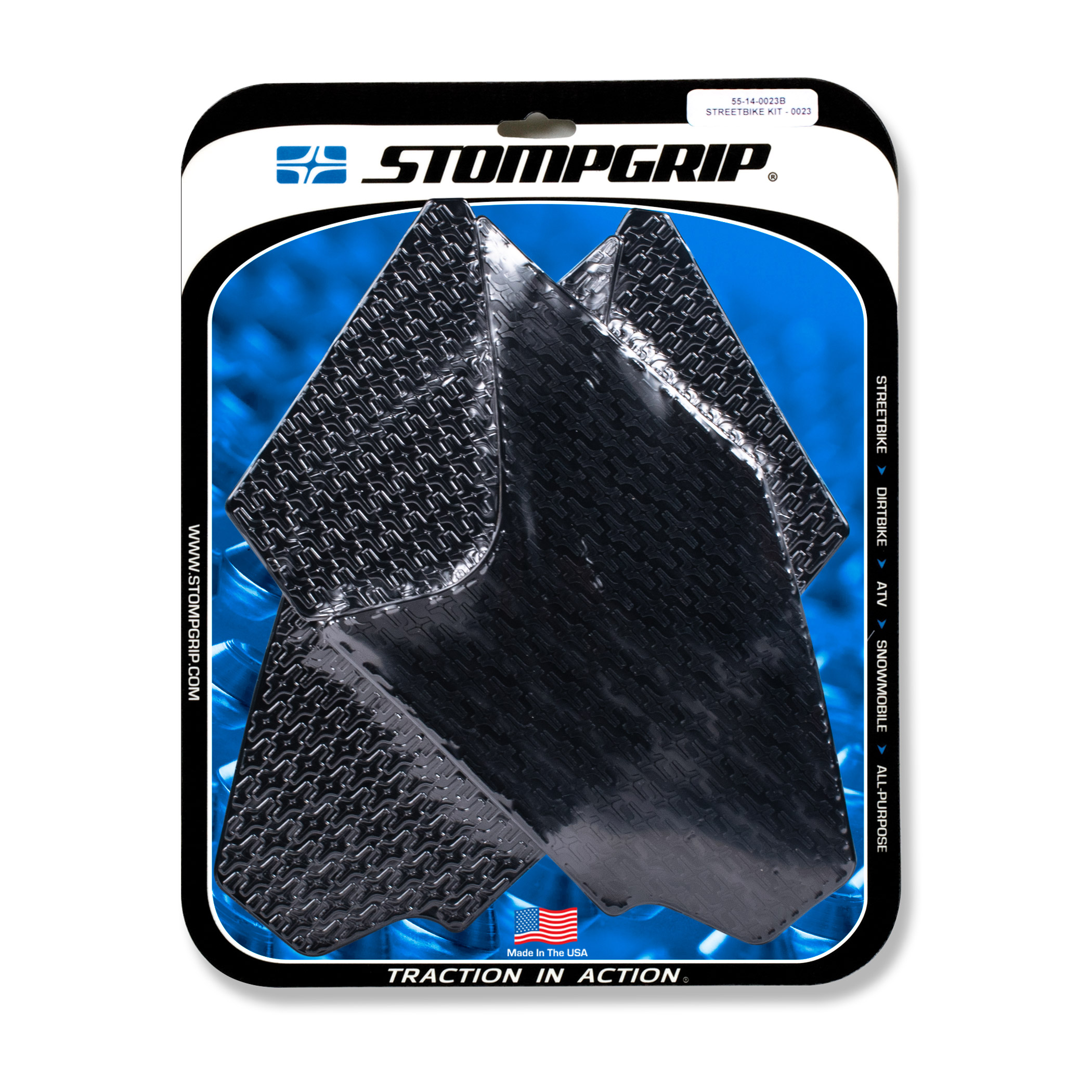 Stompgrip Traction Pads black, for Honda CBR1000RR, 2012-2016