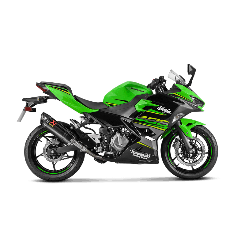 Akrapovic Slip-On Line (Carbon) silencer for Kawasaki Ninja 400 year 2018-2018