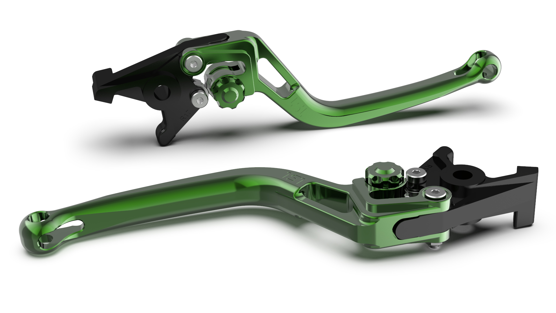 LSL clutch lever BOW L83R, green/green