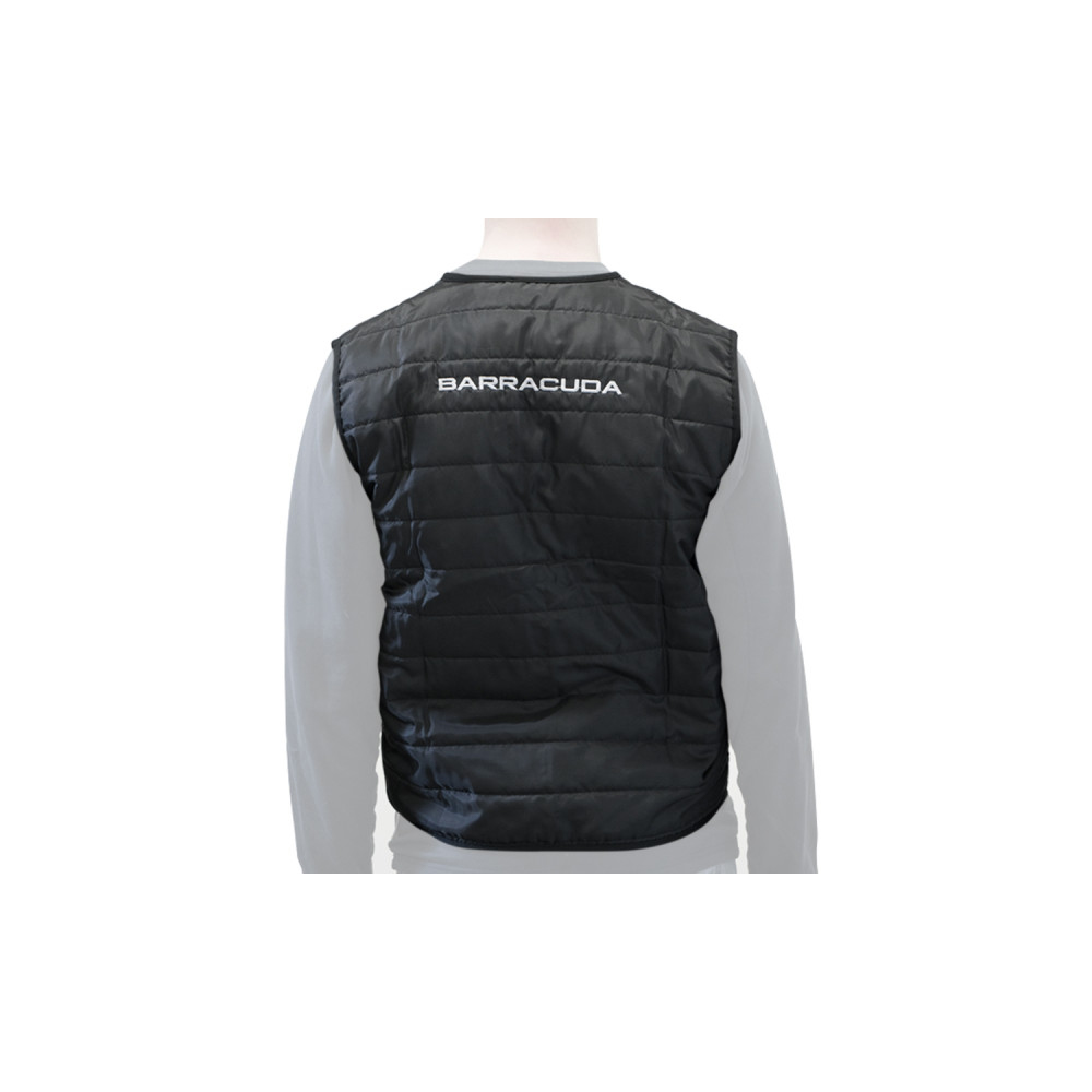 Barracuda body warmer, black, size S