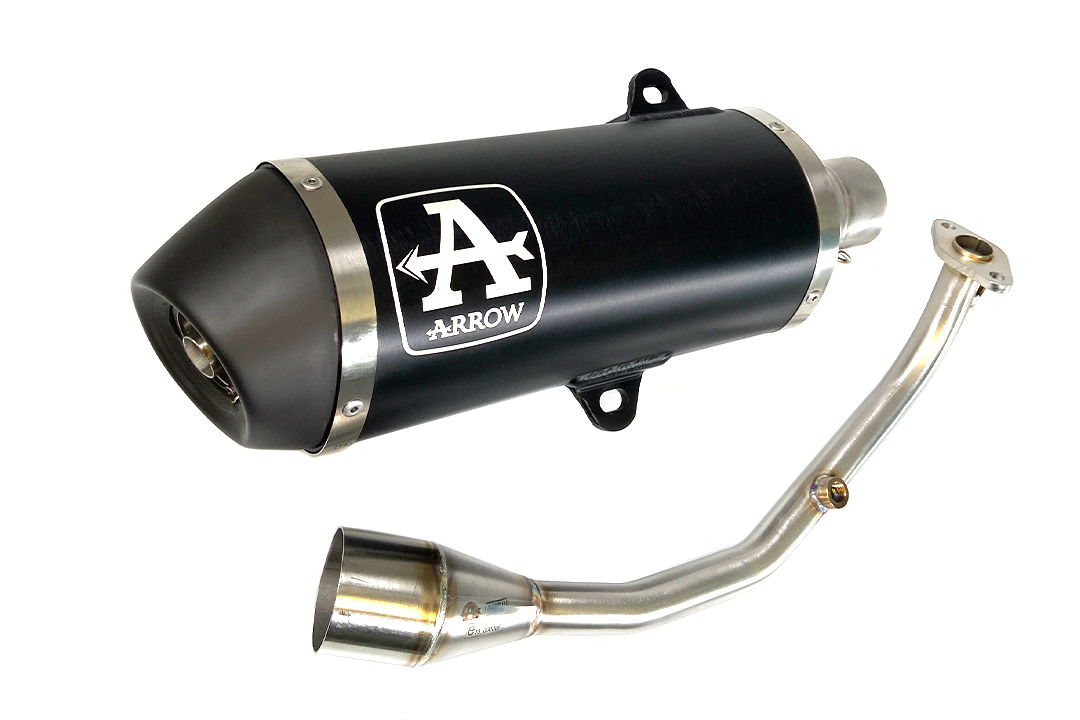 ARROW DARK URBAN Exhaust for Yamaha XMAX 125 Model Year 2021-2022