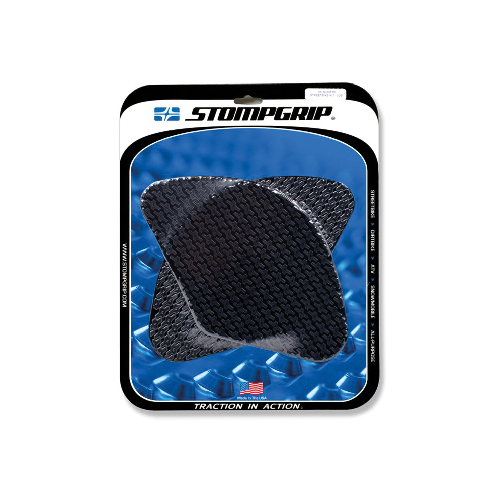 Stompgrip Traction Pads black, for BMW, R1200GS (Adventure), Suzuki, SV650 (S), SV1000