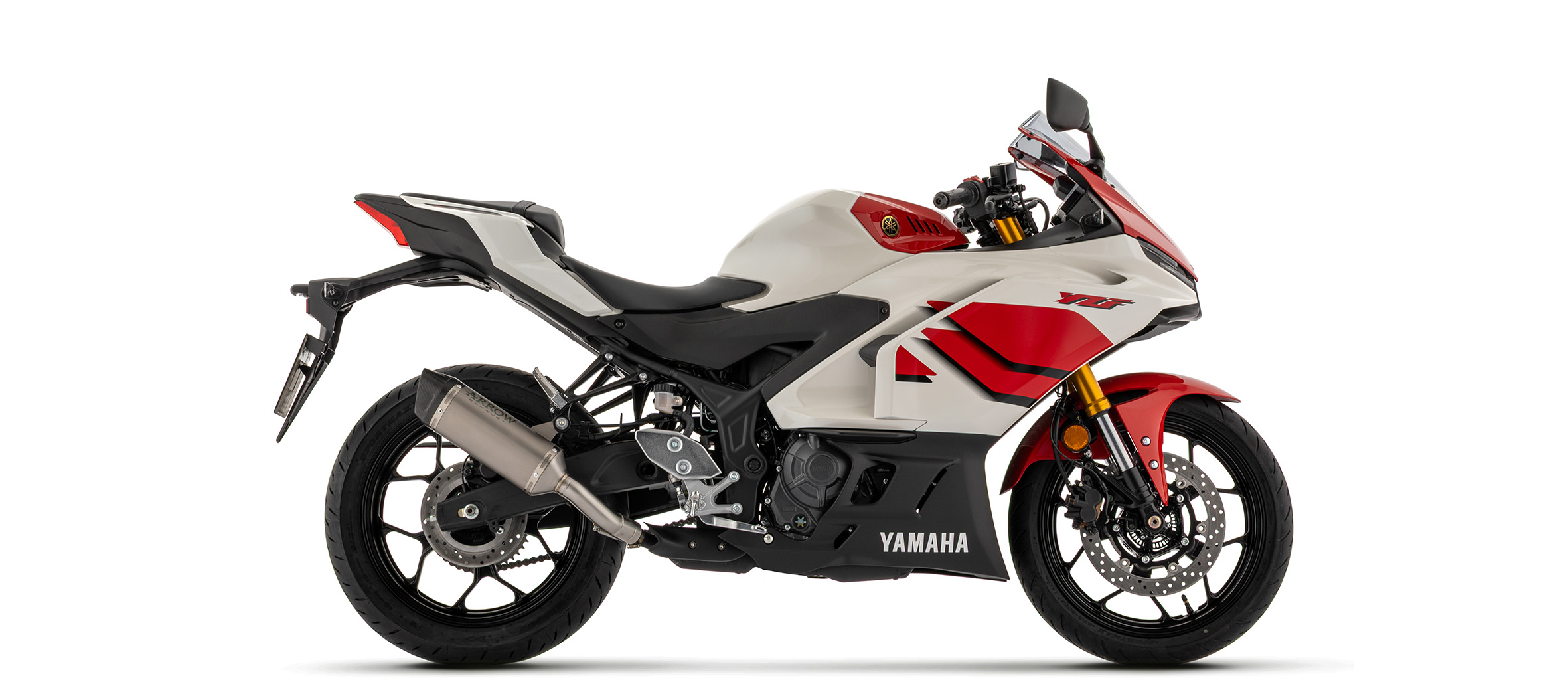 ARROW Icon Titanium Exhaust for Yamaha YZF R3, 2025-
