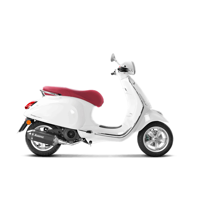 Akrapovic Racing Line (SS) exhaust system for Vespa Primavera 125ie 3V model year 2017-2020