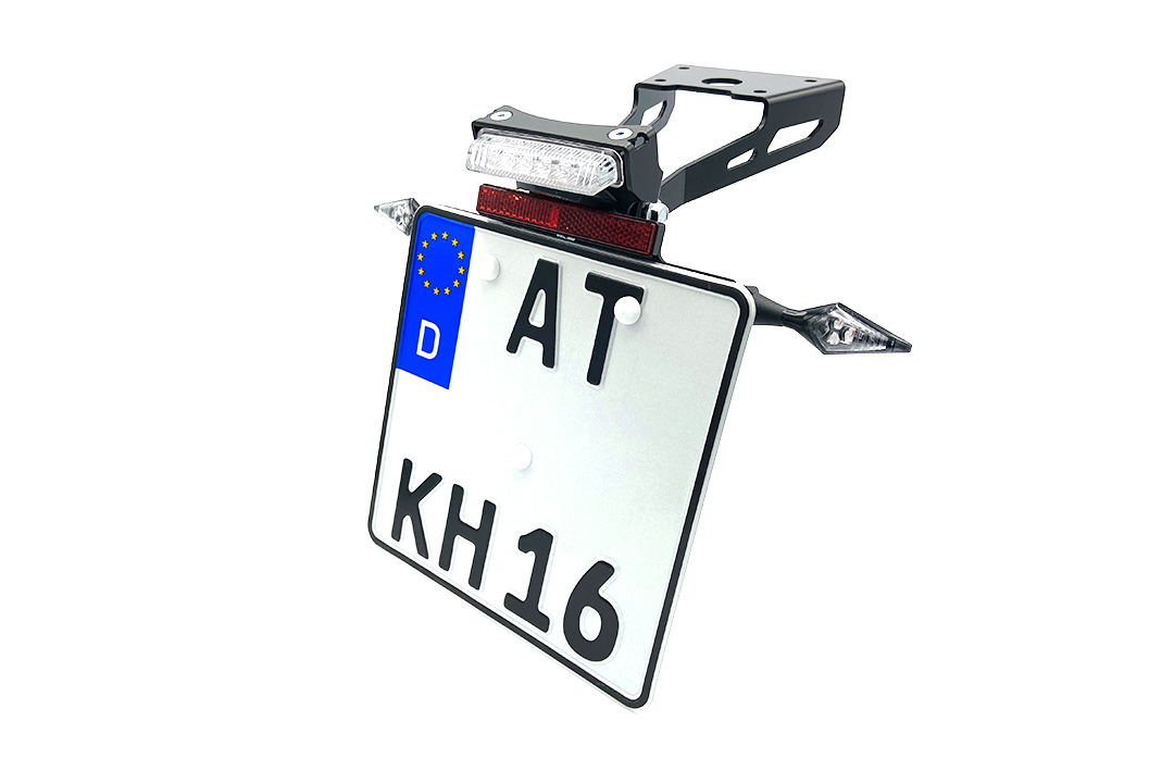 alpha Technik License Plate Holder for Suzuki GSX-8S / GSX800 Model Year 2023-