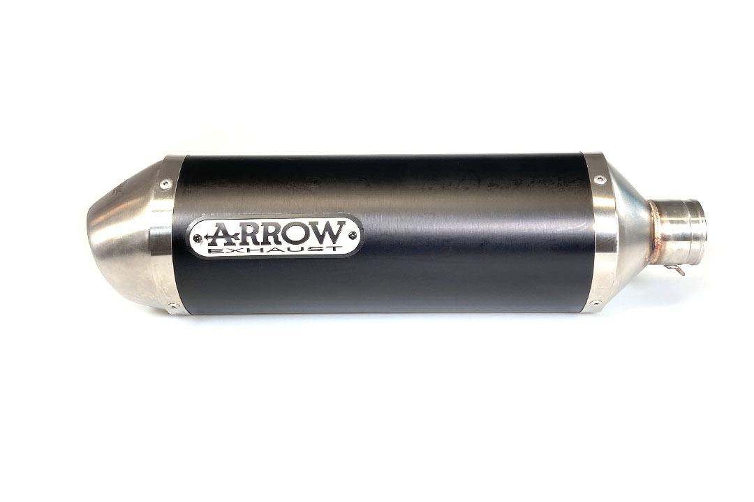ARROW RACE-TECH Aluminium Exhaust with Stainless Steel End Cap for Honda CB500F 2019- / CBR500R 2019-