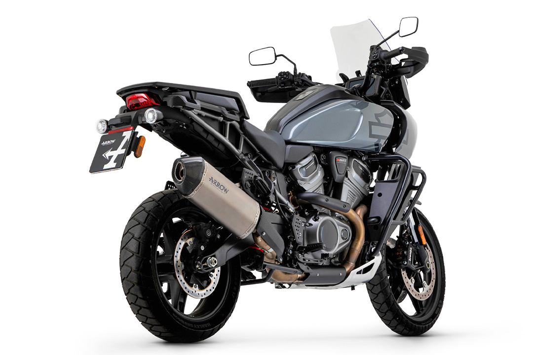 ARROW SONORA Titanium Exhaust for Harley Davidson Pan America Model Year 2020-