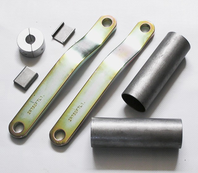 alpha Technik Lowering Kit 40mm for Kawasaki ZR7; Type ZR750F; Model Year 1999-2000
