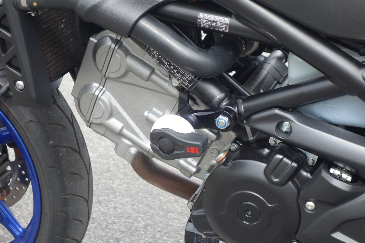 LSL Crash Pad Mounting Kit for Suzuki GSX650, GSX1250FA, GSX650F