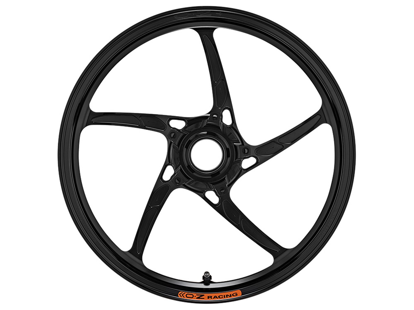 OZ Piega Aluminium Wheel in gloss black for Ducati Panigale 1199, 1299, 899, 959, V2, V4 and Streetfighter V2, V4