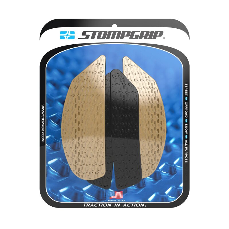 Stompgrip fuel tank Pad hybrid, Icon, Streetbike fuel tank Kit for Yamaha MT10, 2022-2025