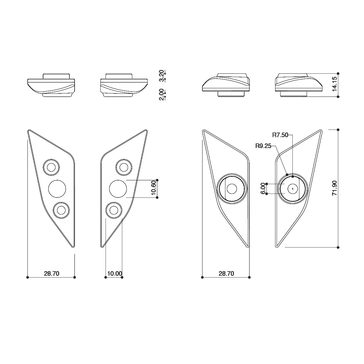 Barracuda Skin-Air Adapter for Ducati Panigale V4 and V2, 2022-2024