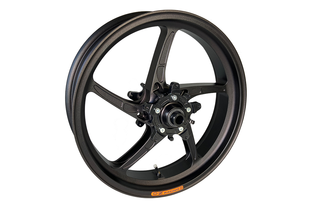 OZ Piega 17" Forged Aluminium Wheels Conversion Kit for Yamaha Tenere 700 from 2019 onwards matt black