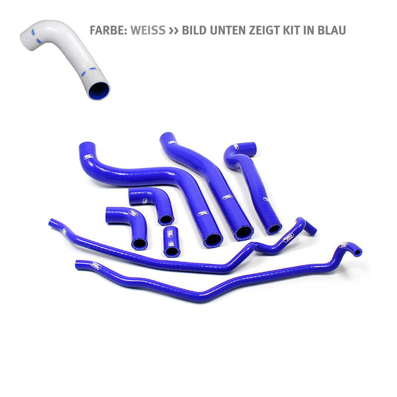 Samco Silicone Hose Kit White Harley Davidson