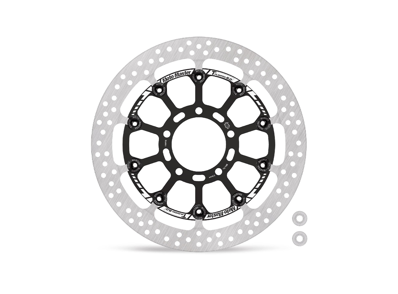 MOTO MASTER brake disc Oversize Kit, front rotationally symmetrical, T-Floater for Kawasaki ZX-6R / ZX-10R Ninja