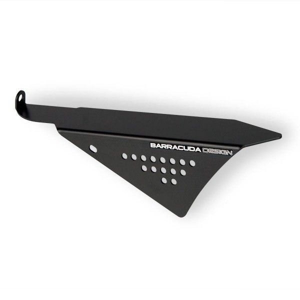 Barracuda motorcycle chainguard Ducati Scrambler 2015-2017 Black