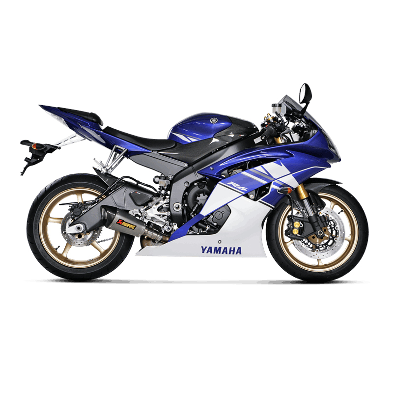 Akrapovic Slip-On Line (Titanium) Exhaust for Yamaha YZF-R6 2010-2025