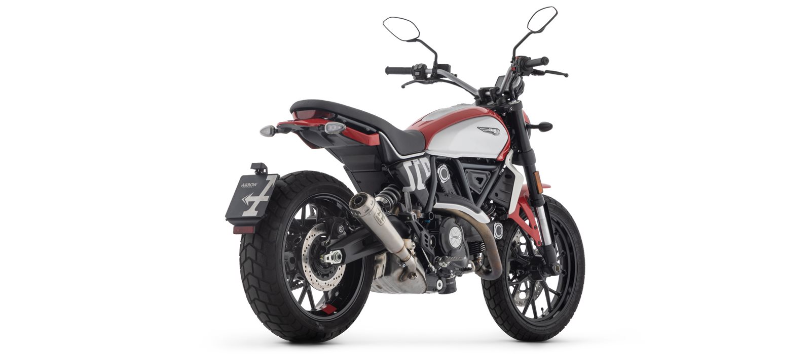 ARROW PRO-RACE Stainless Steel Exhaust for Ducati Scrambler 800, from model year 2023-