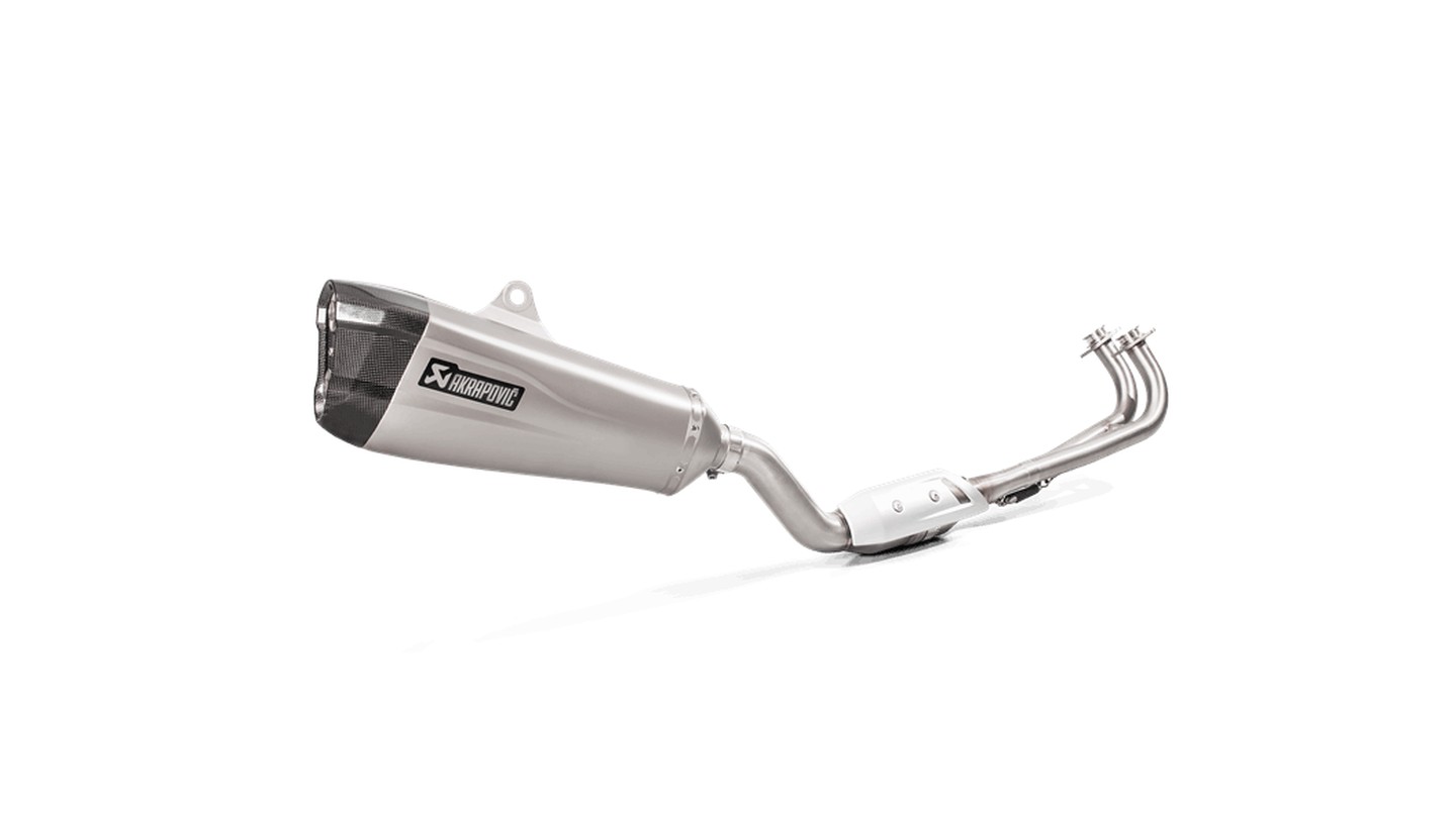 Akrapovic Racing Line (Titanium) exhaust system for Yamaha TMAX 2017-2019