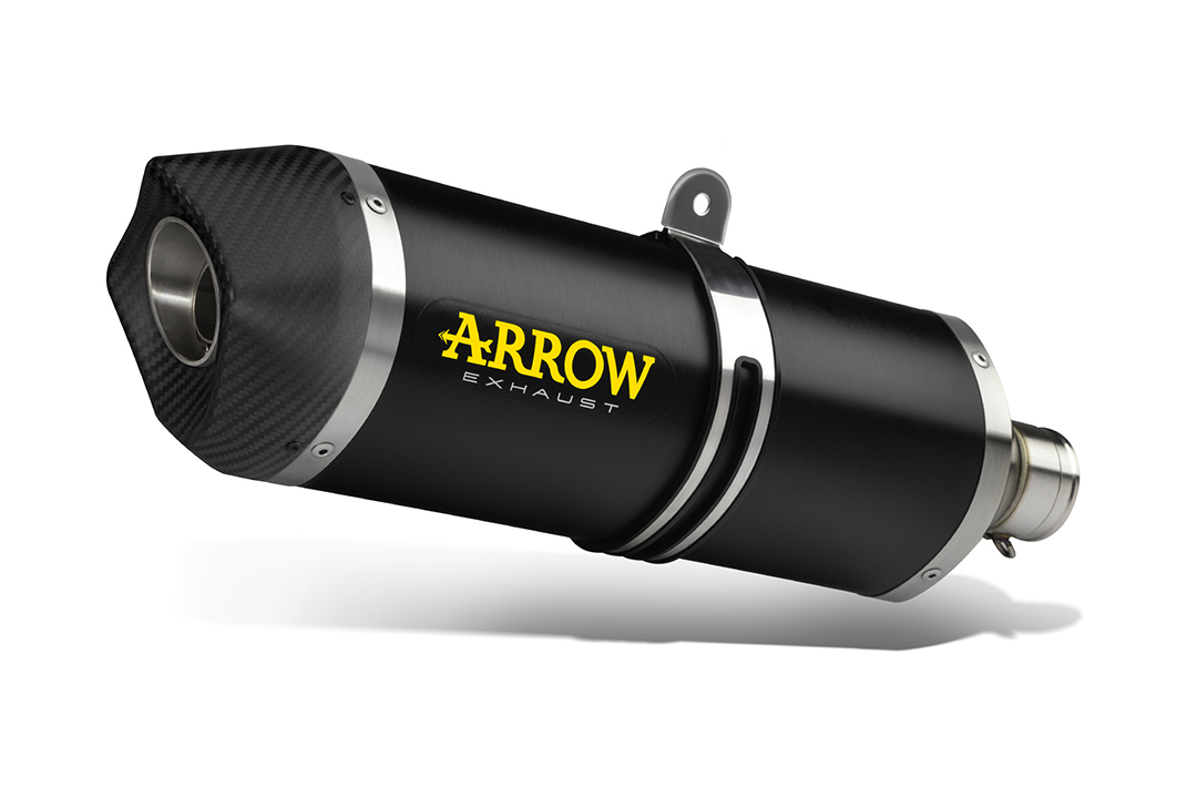 ARROW RACE-TECH DARK Aluminium Exhaust for CF Moto 800 MT Sport / Touring 2022-