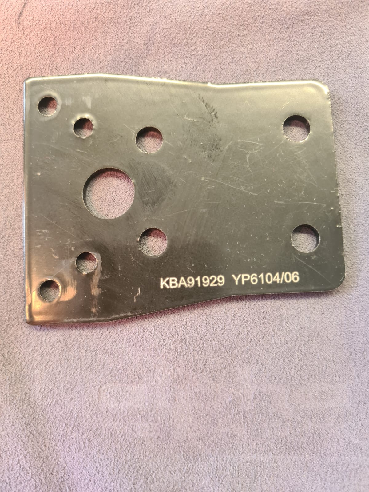 Barracuda Number Plate Holder for Yamaha FZ6 / FZ6 S2
