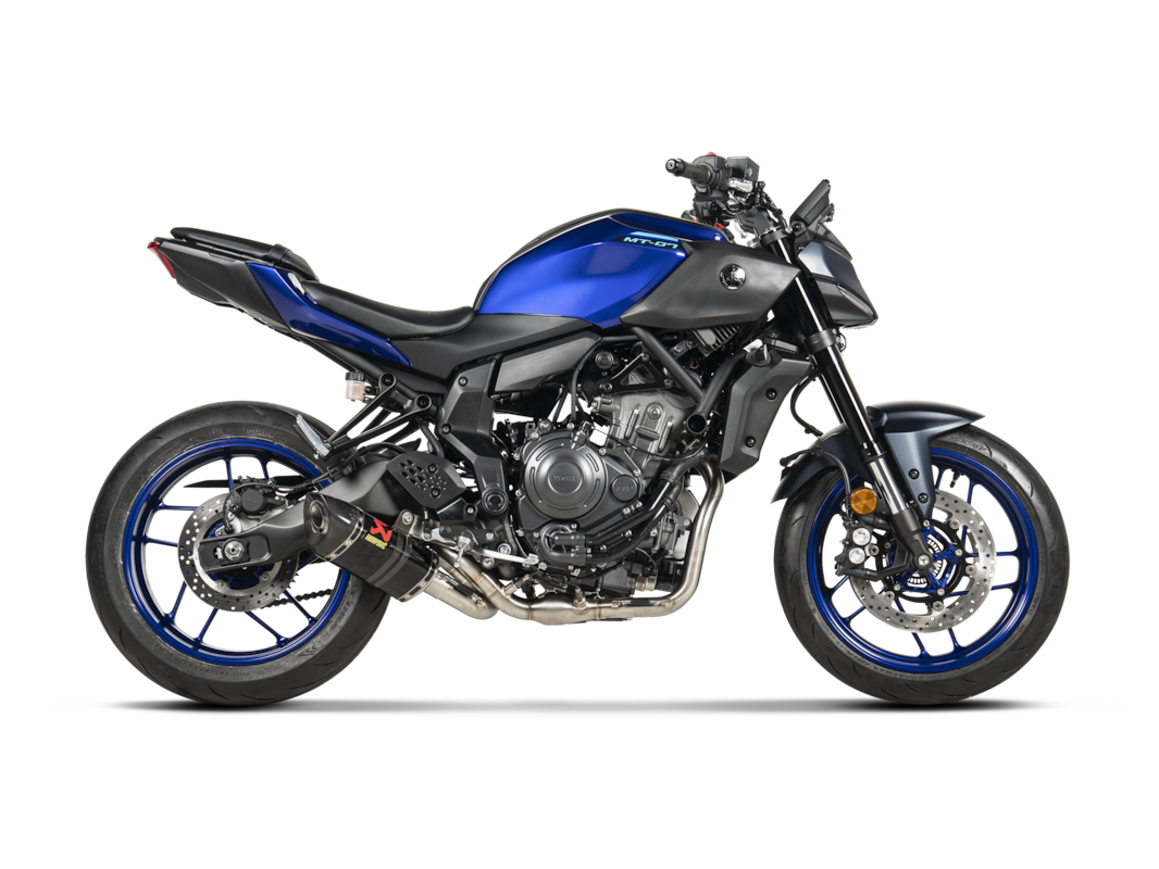 Akrapovic Racing Line (Carbon) exhaust system for Yamaha MT-07, Tracer 7, GT, XSR 700, XTribute, 2014-2025